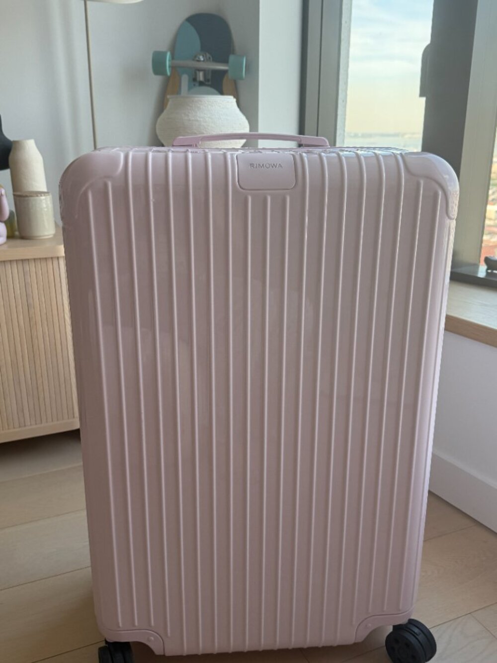 Rimowa Ballerina Pink Check in L